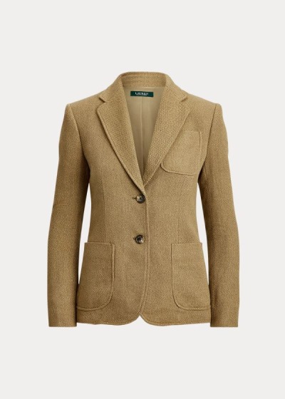 Blazer Ralph Lauren Mujer Verde Oliva - Twill - VRMSL8521